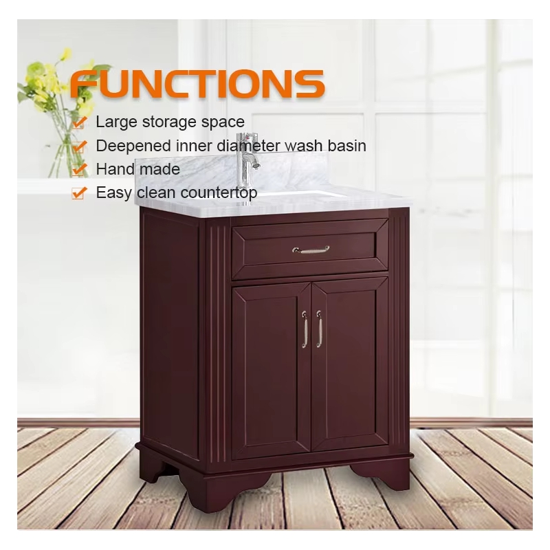Supernalway Furniture Antique Washbasin Cabinet Bathroom Vanity Furniture For Bathroom